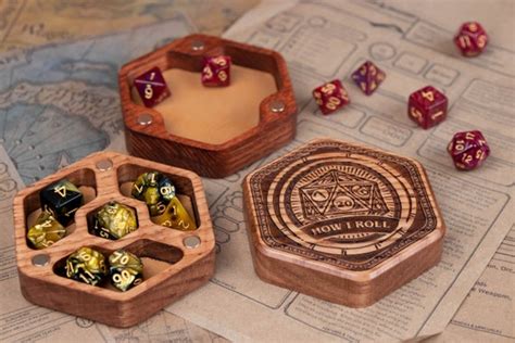 gaming dice box